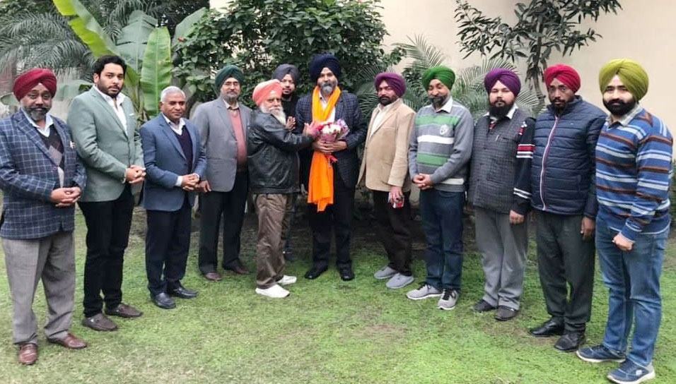 Focal Point 34 Acre Association Mangli congratulated S. Gurmeet Singh Kular on being recognized & awarded as a Jewel of Punjab