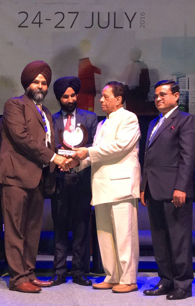 Gurmeet Singh Kular Awarded with 